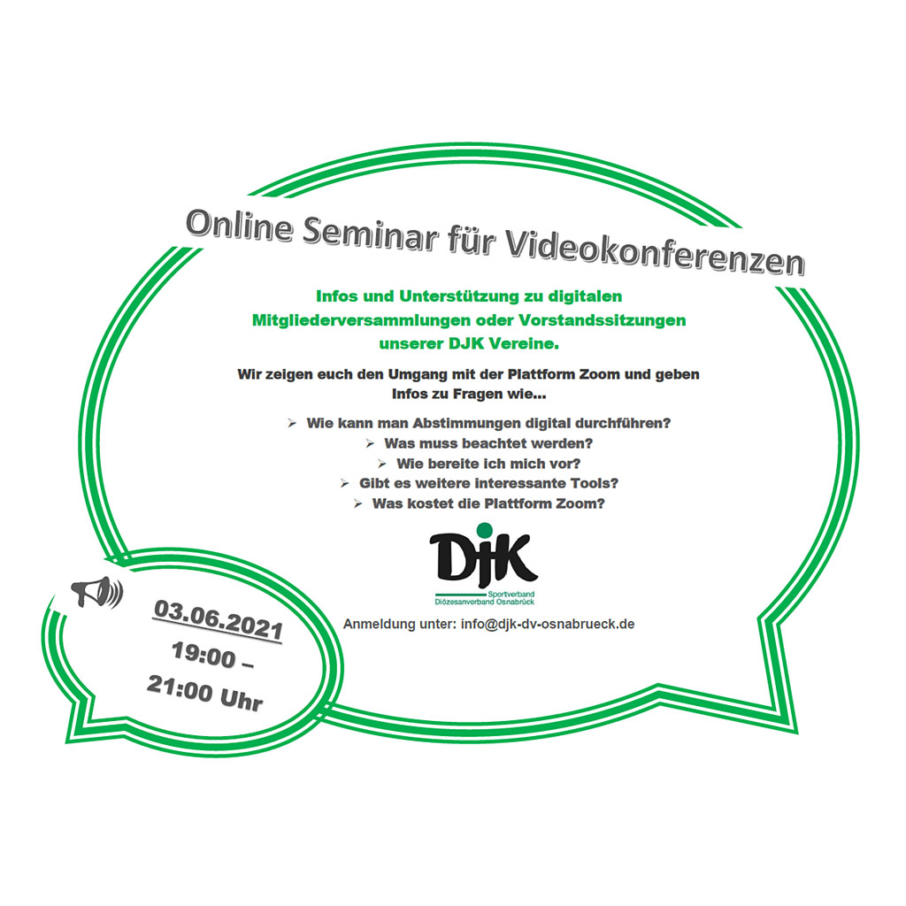 Online Seminar Videokonferenzen