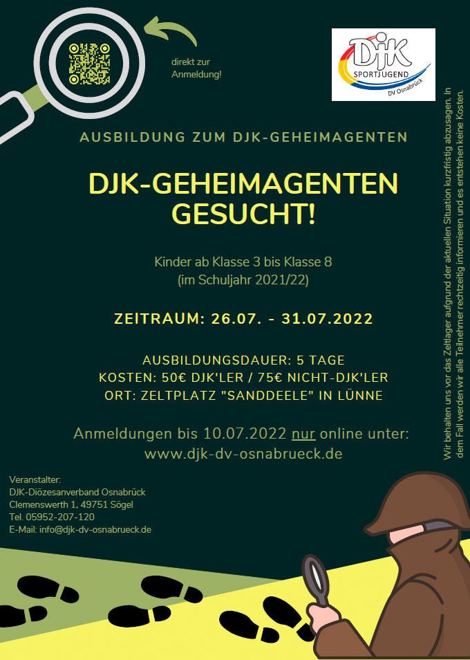 Flyer Zeltlager 2022